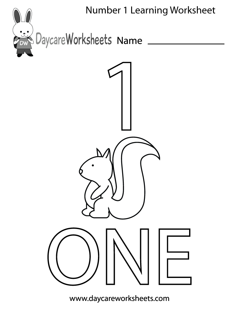 Childrens Printable Worksheets