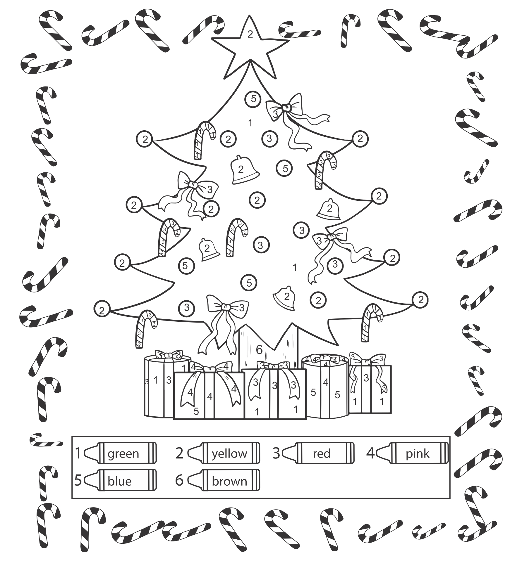 Free Printable Worksheets For Christmas