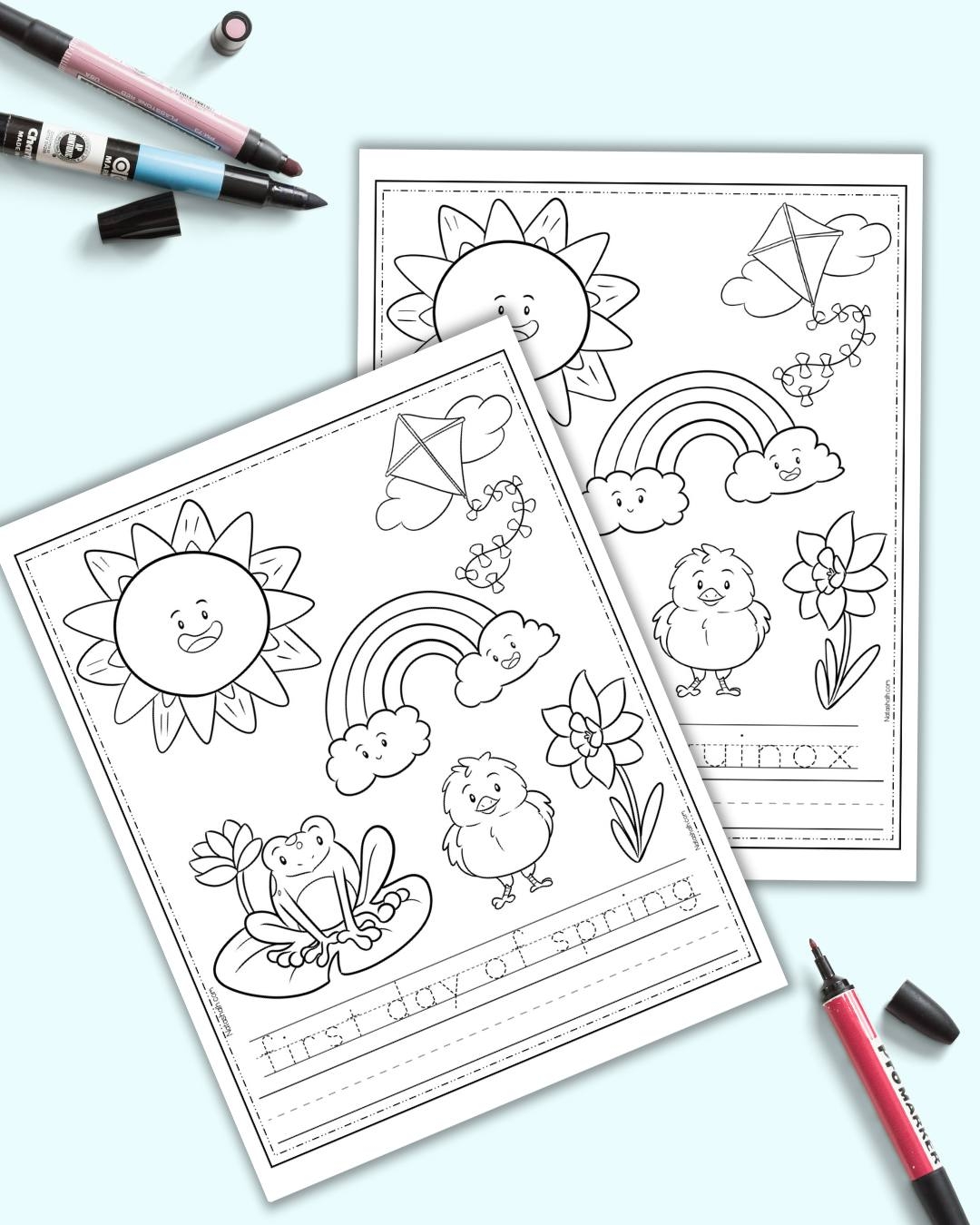 Spring Printable Worksheets