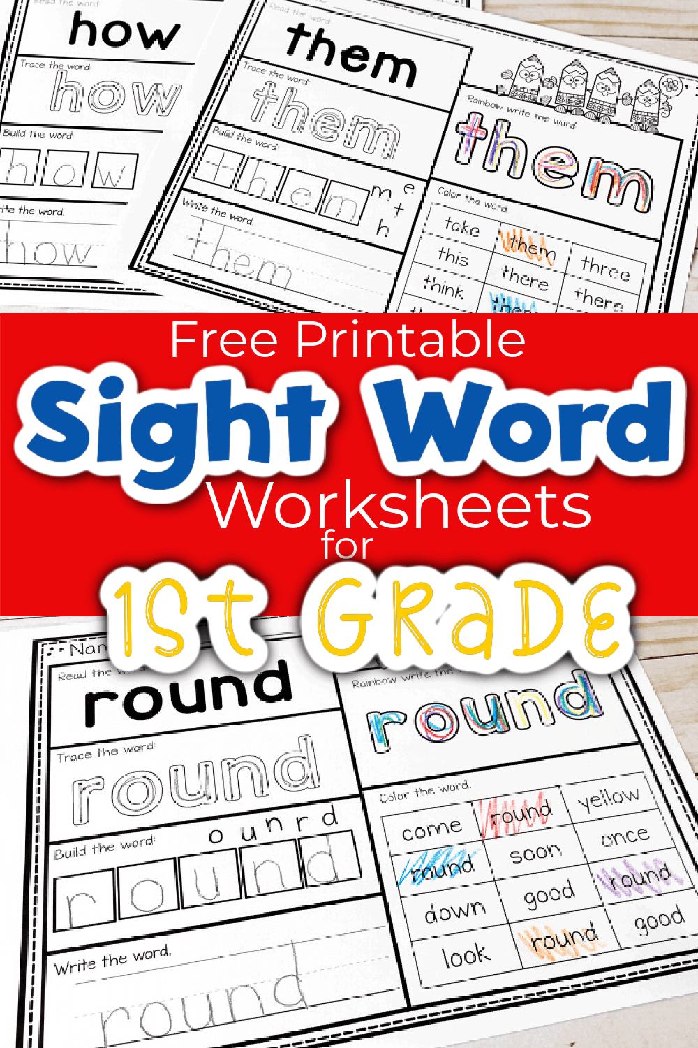Free Printable 1st Grade Worksheets