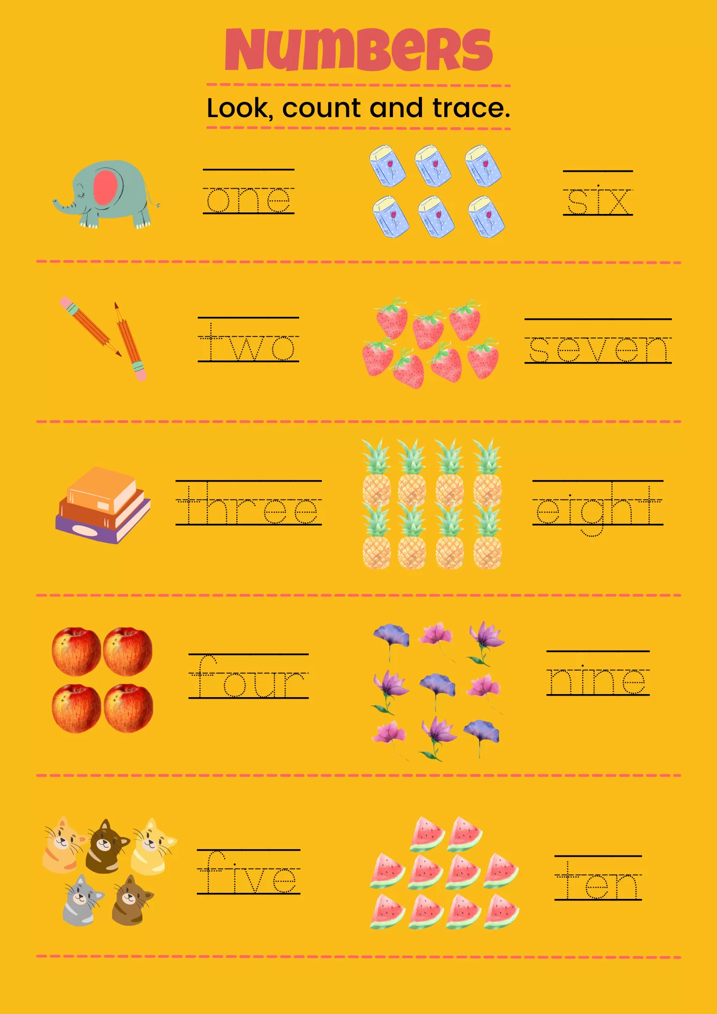 Free Printable Worksheets For Nursery