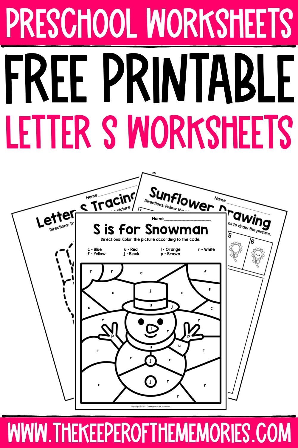 Printable S Worksheets