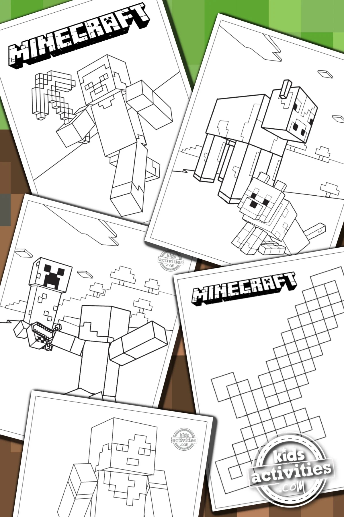 Minecraft Printable Worksheets