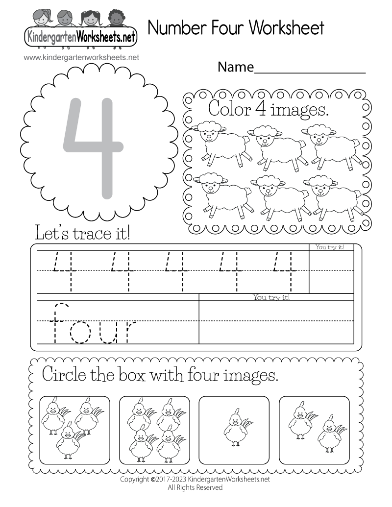 Free Printable Number Worksheets For Preschool Free Printable Number Worksheets For Preschool