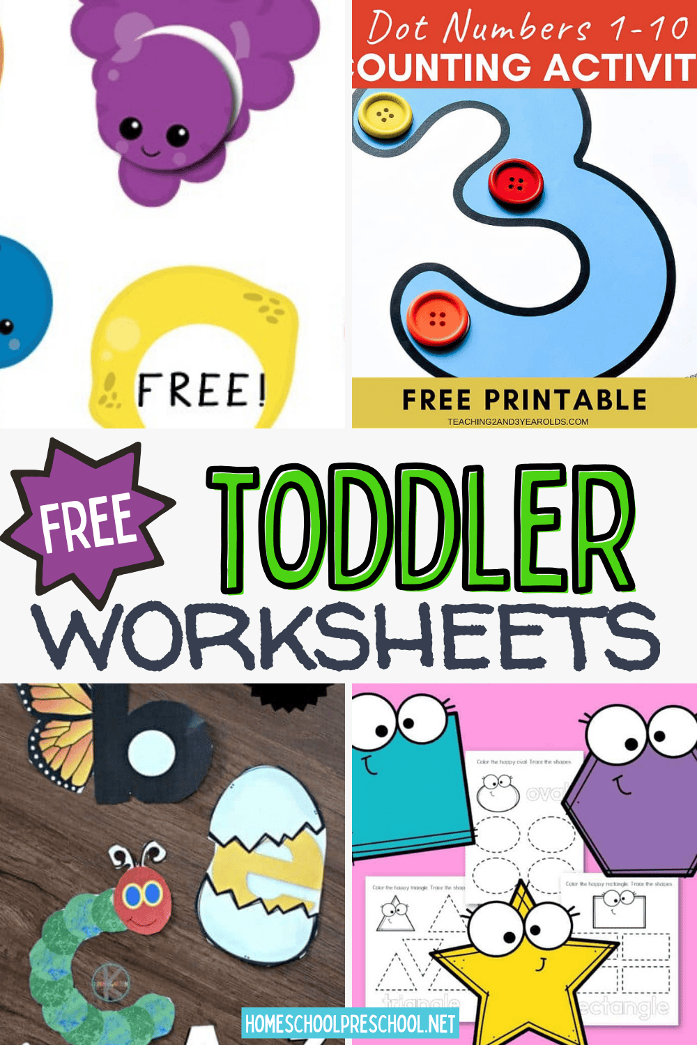 Toddler Printable Worksheets