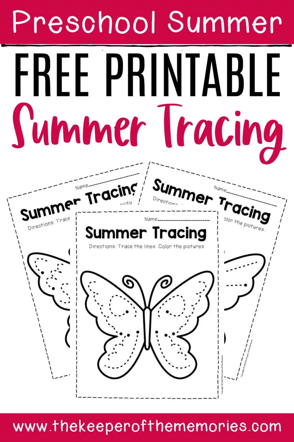Printable Tracing Worksheets