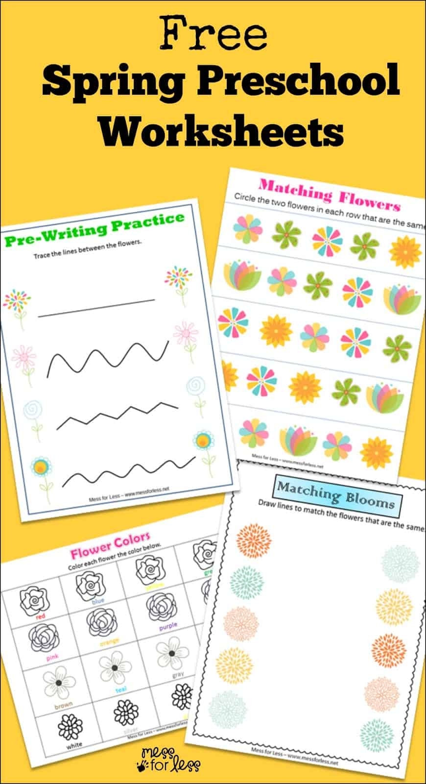 Printable Prek Worksheets