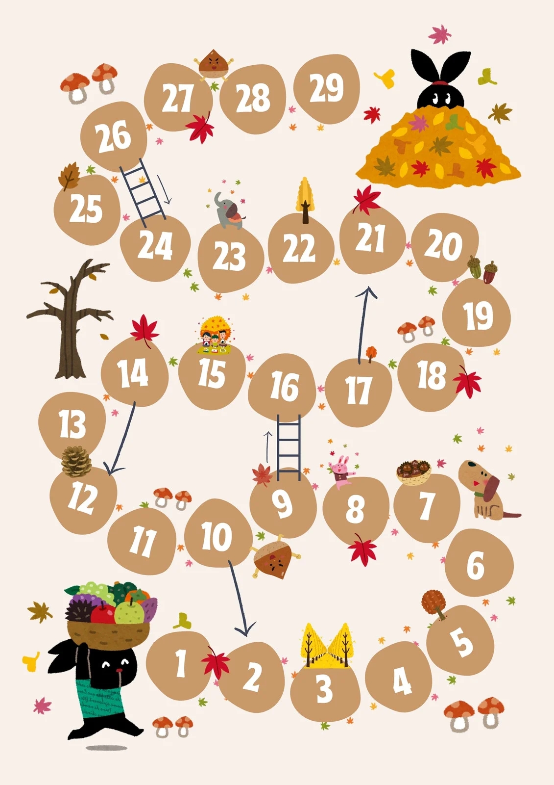 Free Printable Autumn Worksheets
