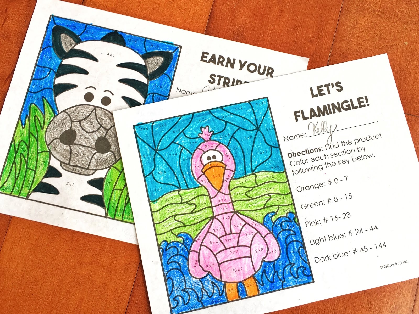 Fun Multiplication Worksheets Grade 3 FREE PDF Glitter In Third