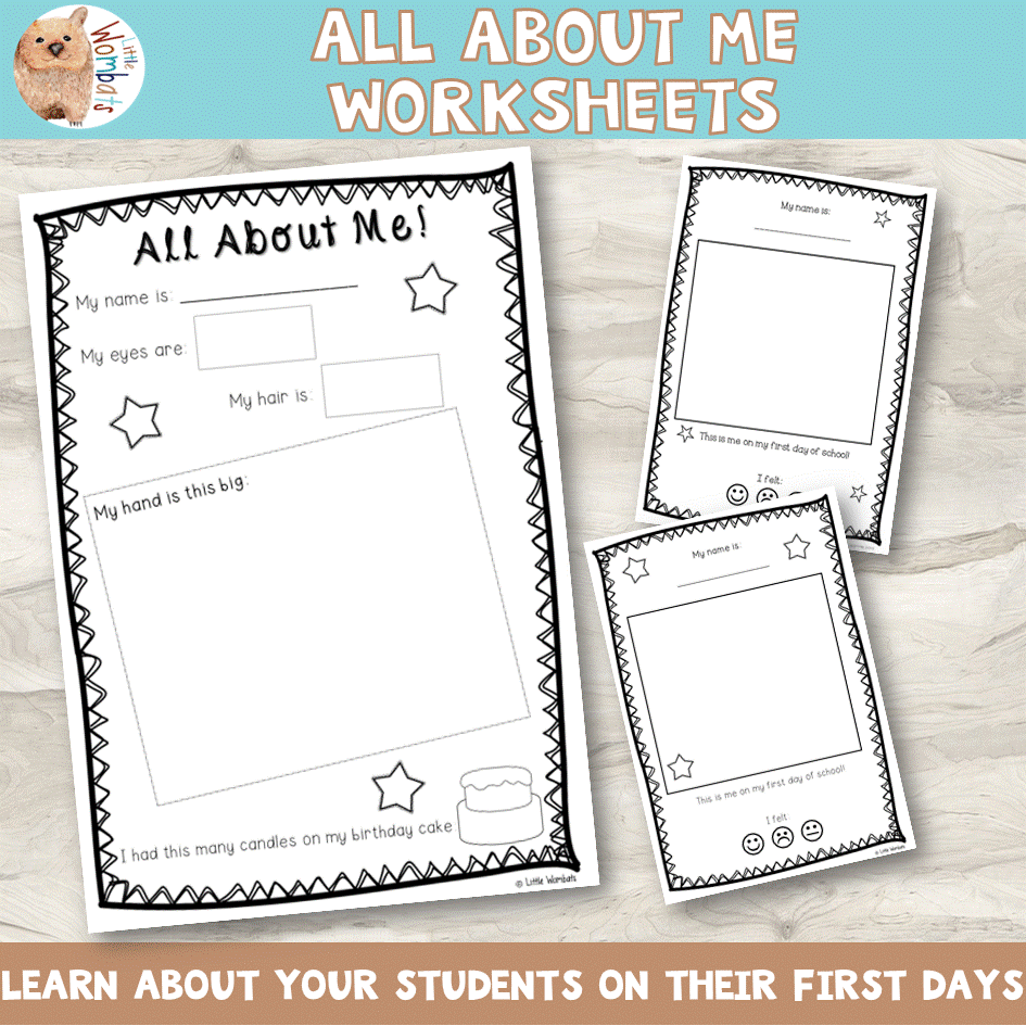 Free Printable Get To Know You Worksheets