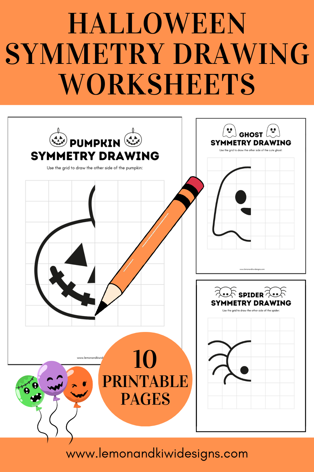 Halloween Activities Lemon And Kiwi Designs
