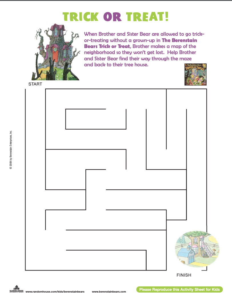 Halloween Printables Activities Brightly