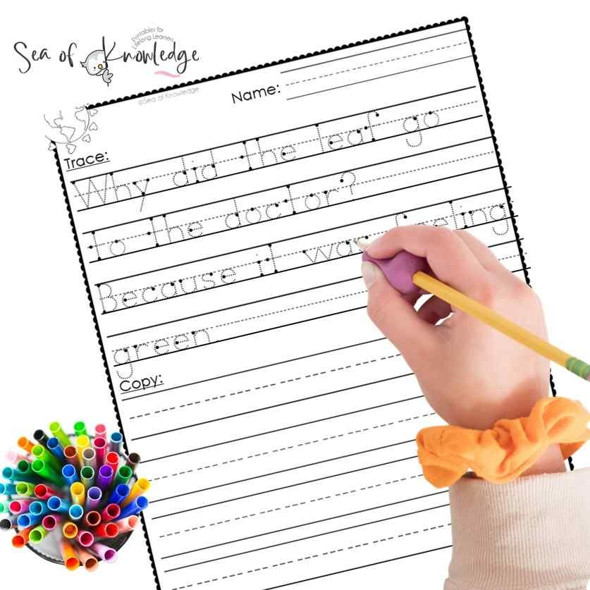 Printable Handwriting Worksheets