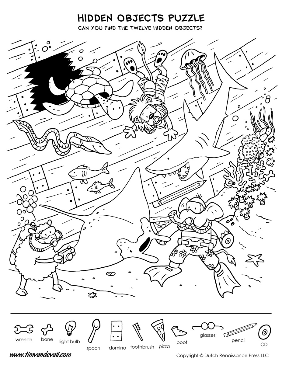 Pdf Free Printable Hidden Pictures Worksheets Pdf Free Printable Hidden Pictures Worksheets