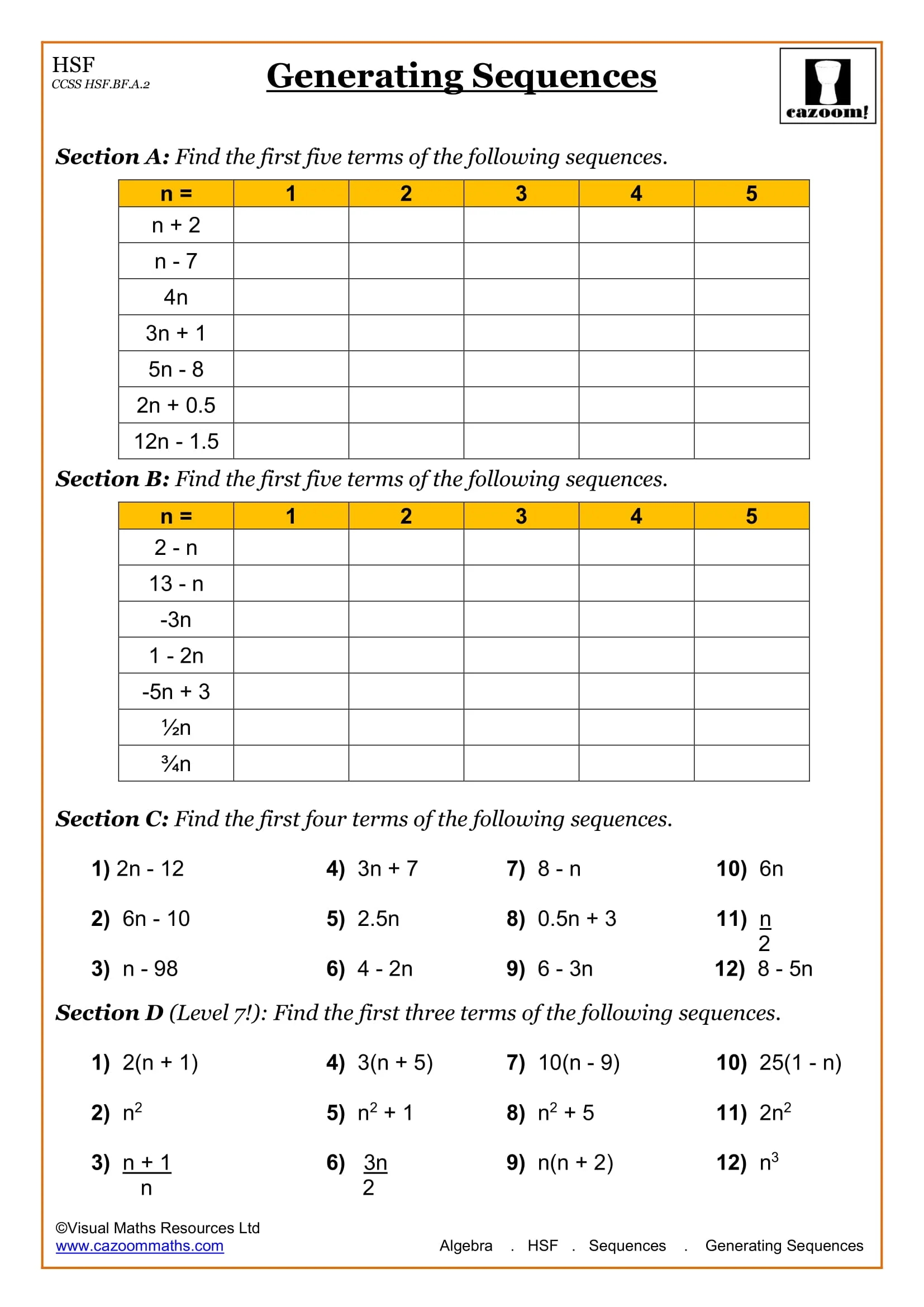 High School Math Worksheets Math Worksheets PDF High School Math Worksheets Math Worksheets PDF