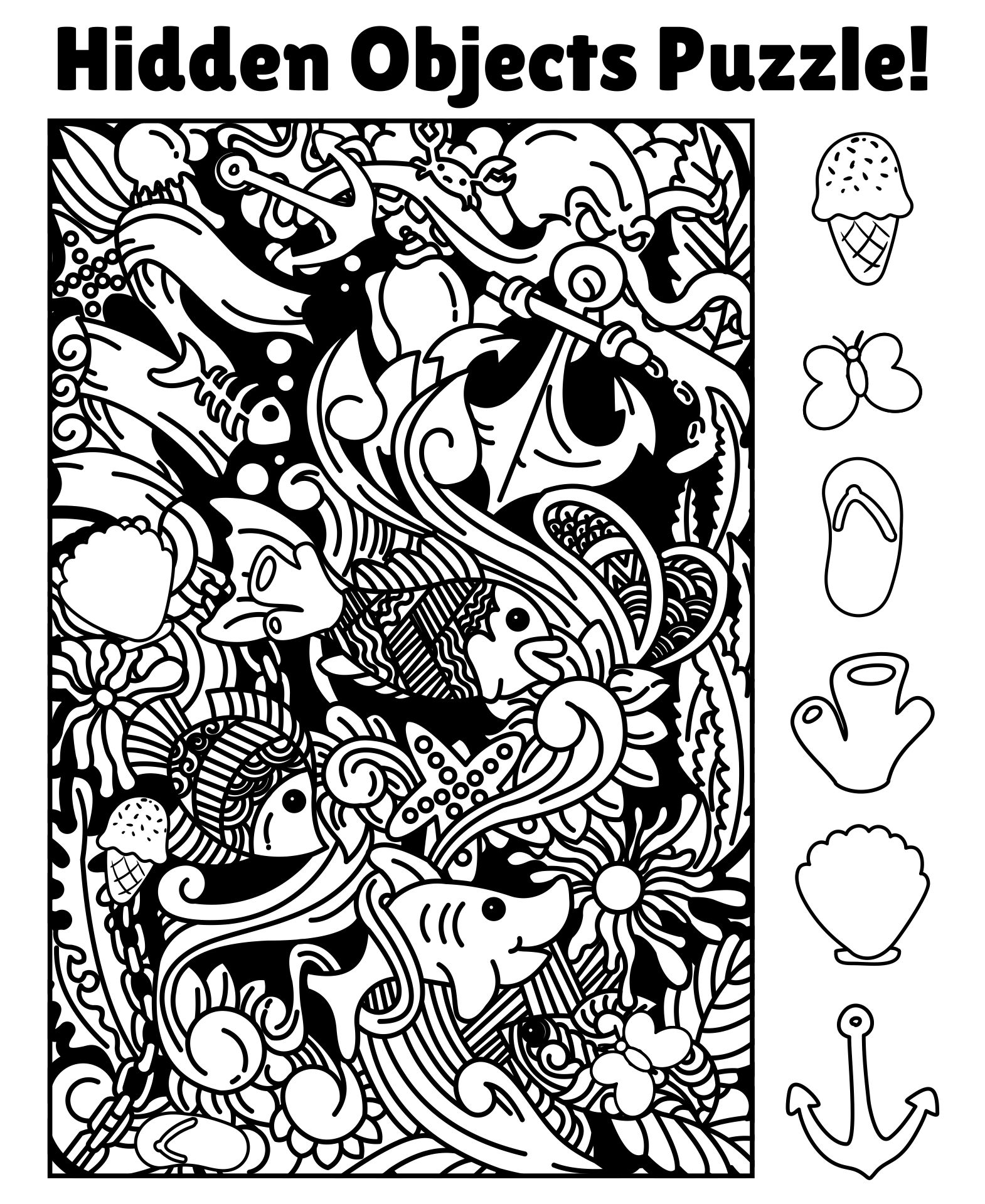 Highlights Hidden Pictures Printable Highlights Hidden Pictures Printable