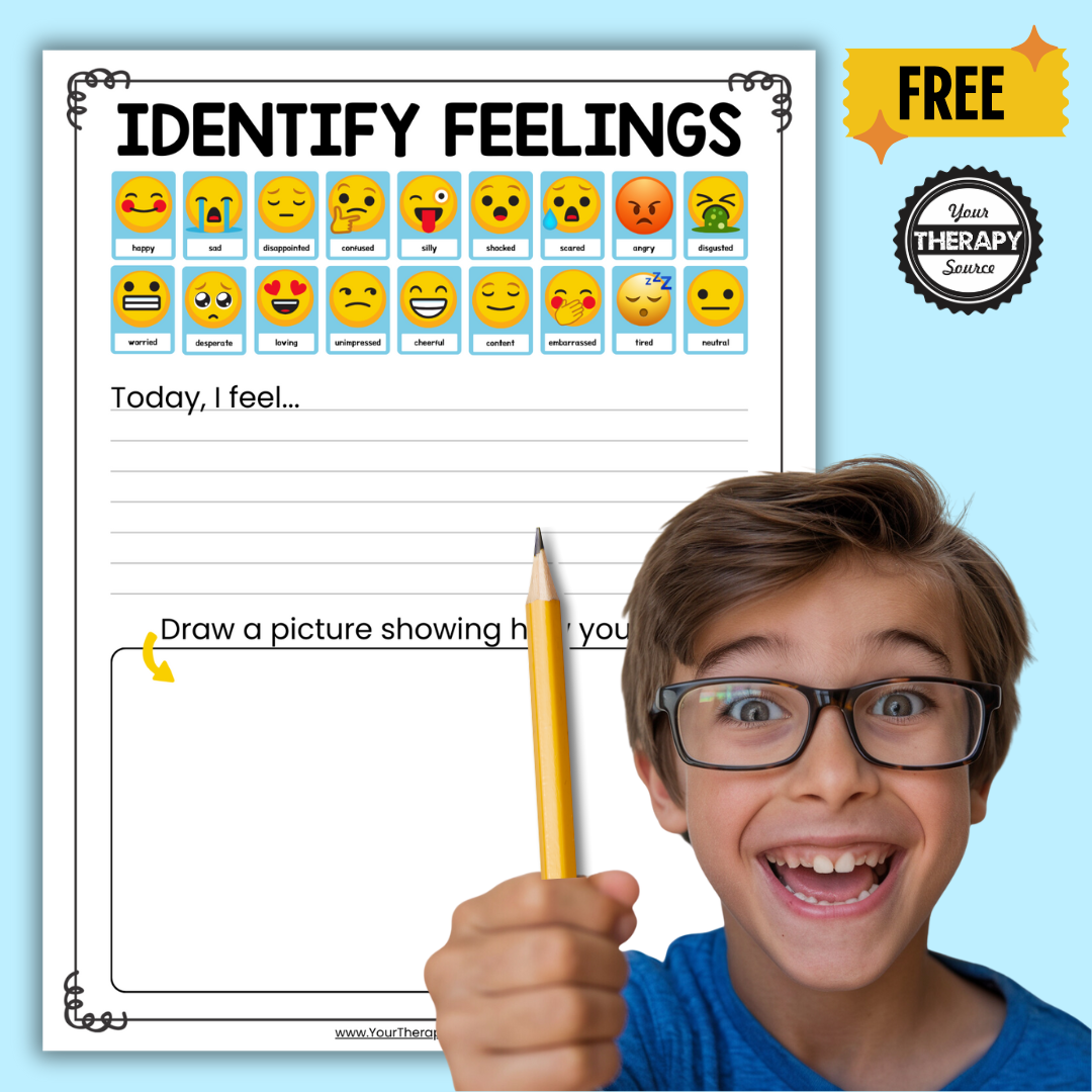 Identifying Feelings Worksheet Free Printable Your Therapy Source Identifying Feelings Worksheet Free Printable Your Therapy Source