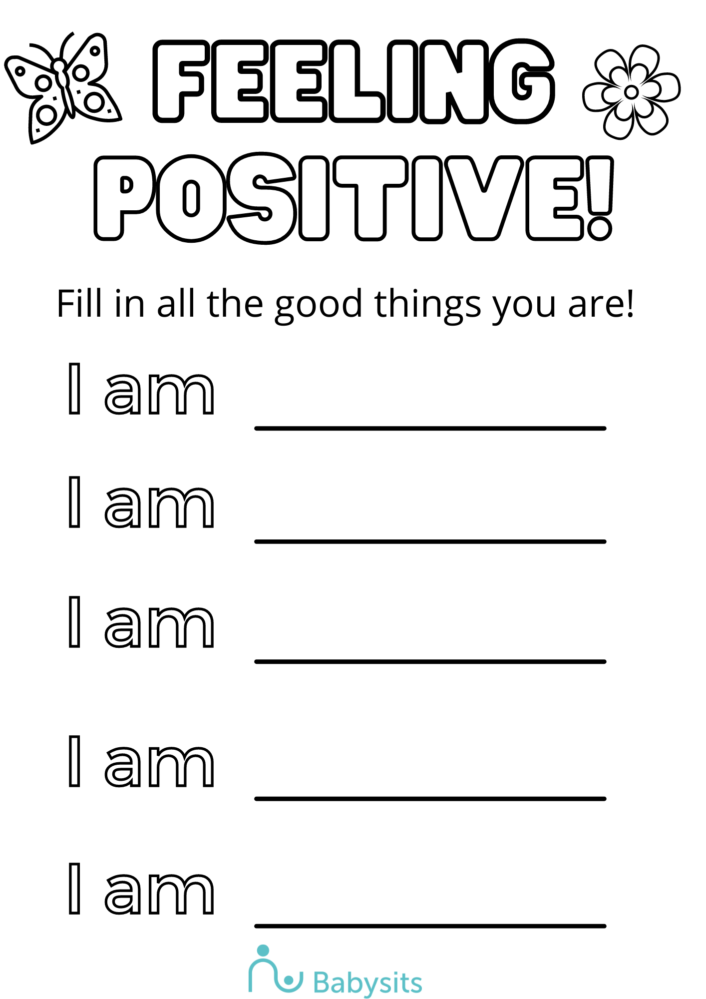 Kids Positive Affirmations Kids Positive Affirmations