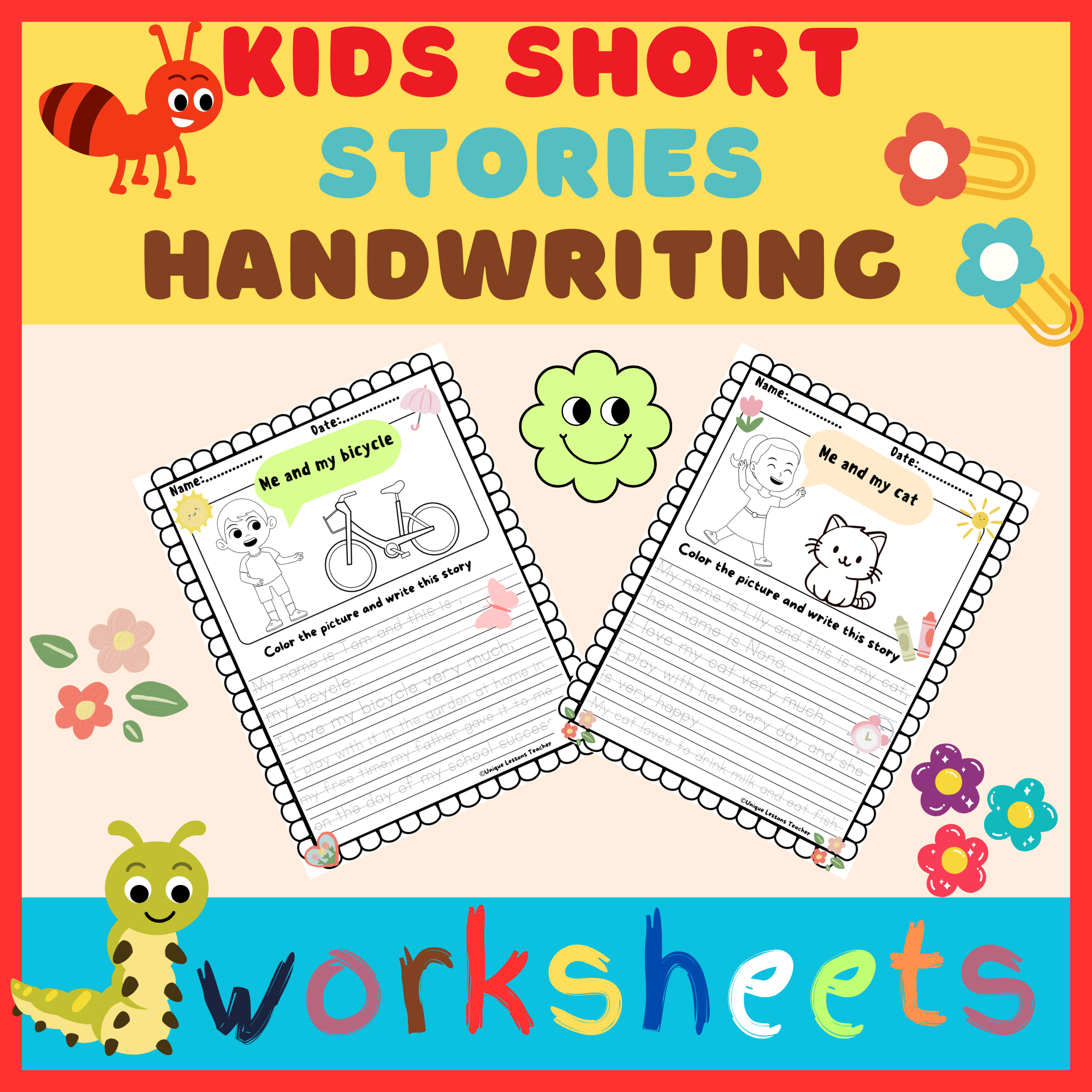Printable Handwriting Worksheets For Kindergarten Free Printable Handwriting Worksheets For Kindergarten Free