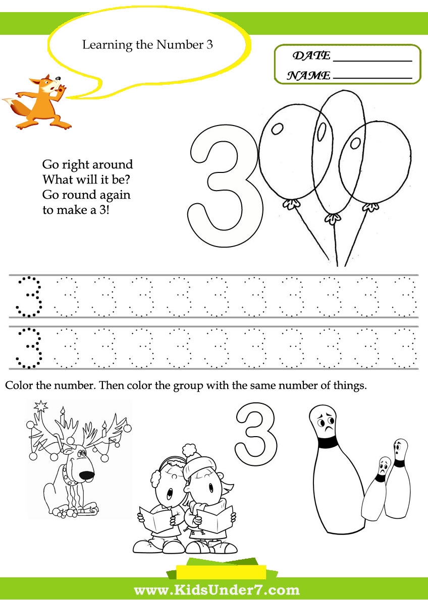 Free Printable Kindergarten Worksheets Free