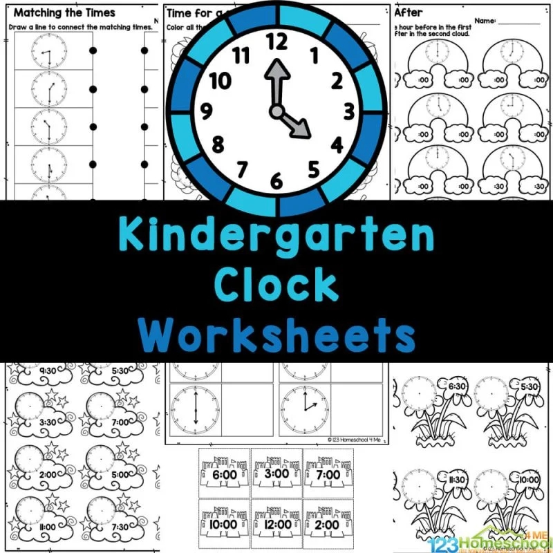 Free Printable Telling Time Worksheets
