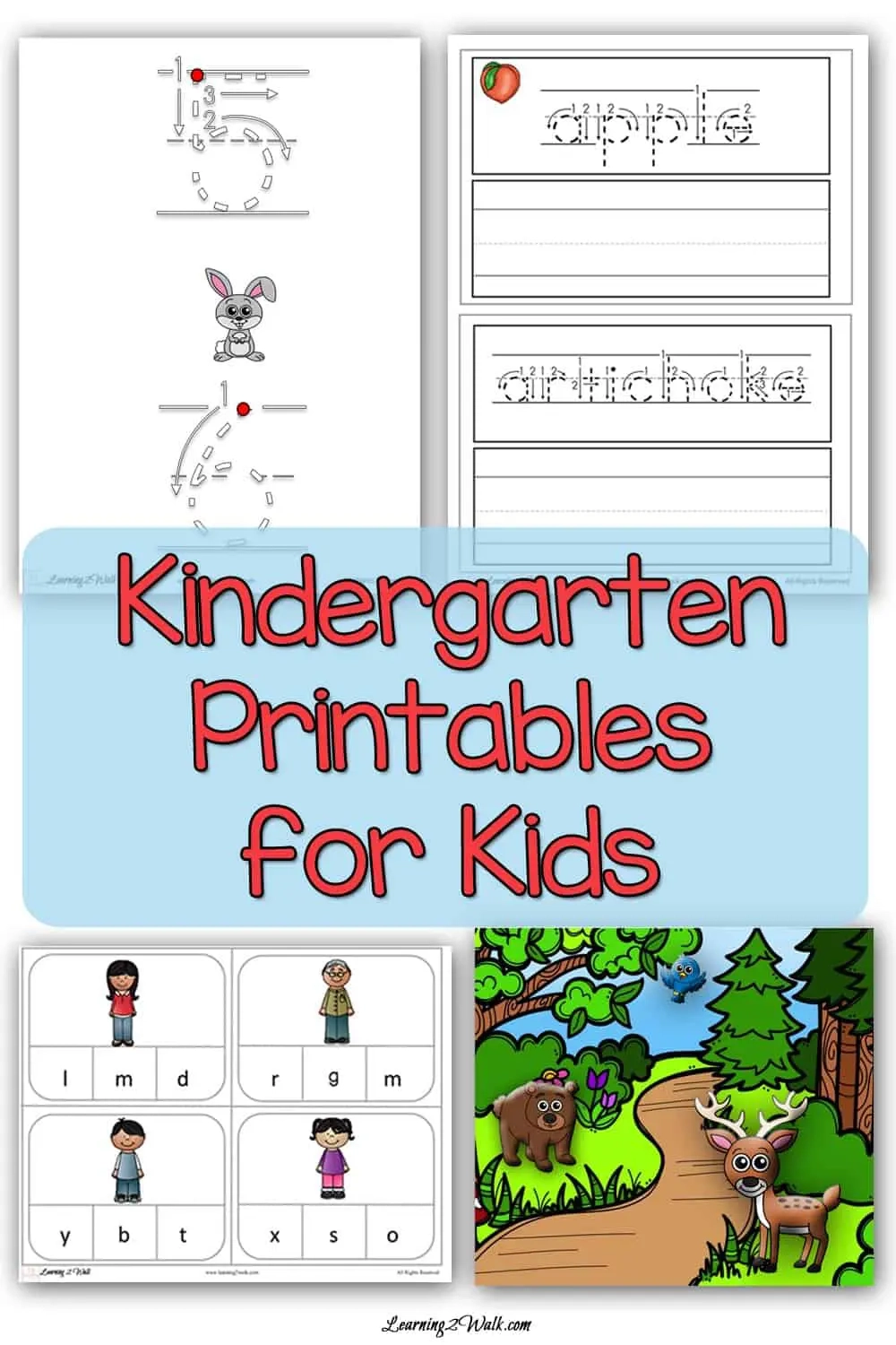 Kindergarten Worksheets For Kids