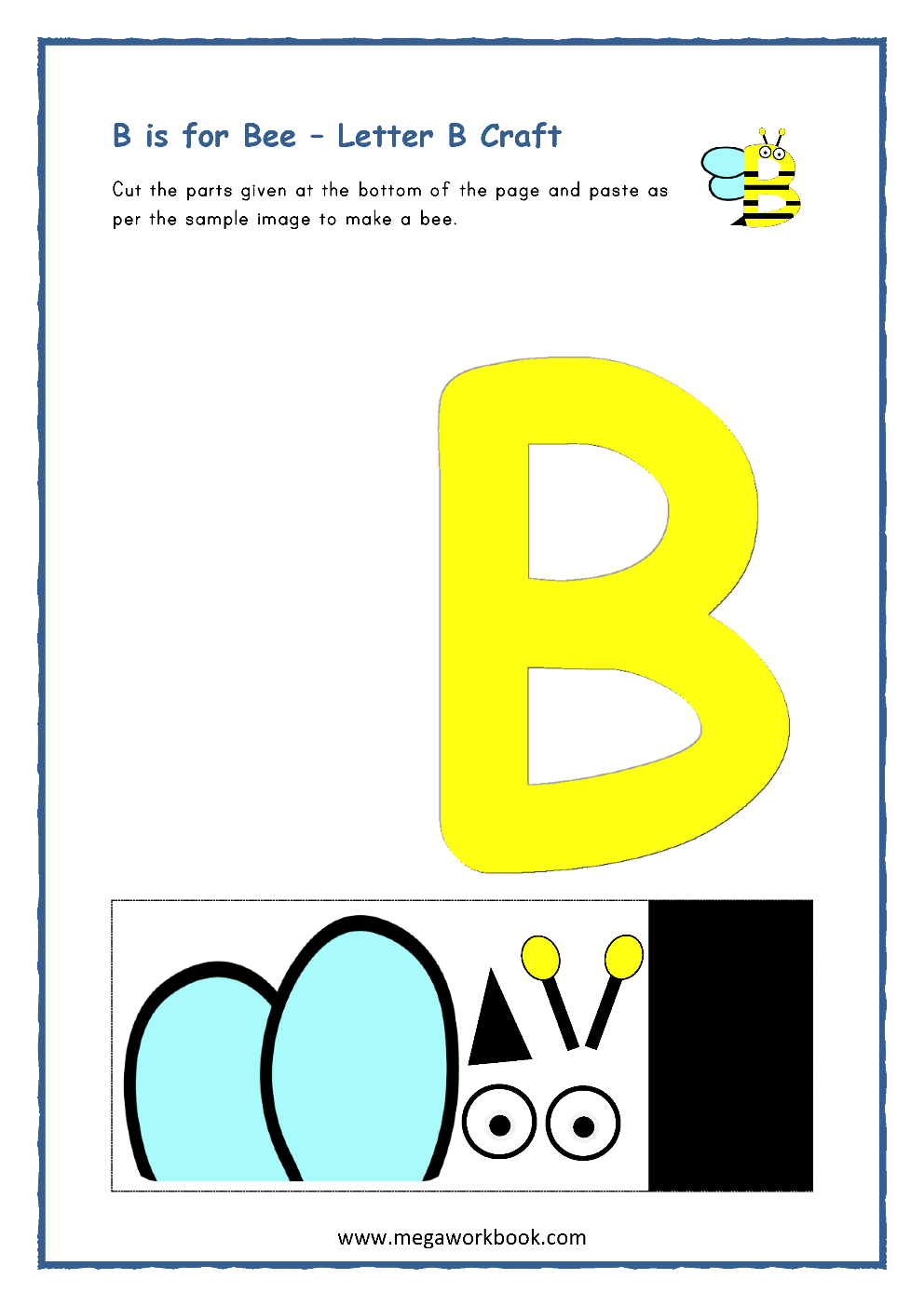 Letter B Printable Worksheets