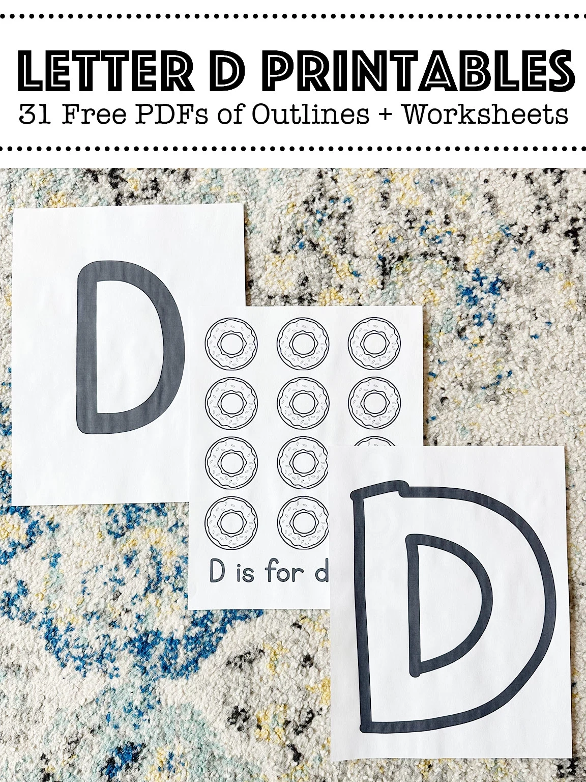 Letter D Printable Free PDFs And Worksheets Mary Martha Mama