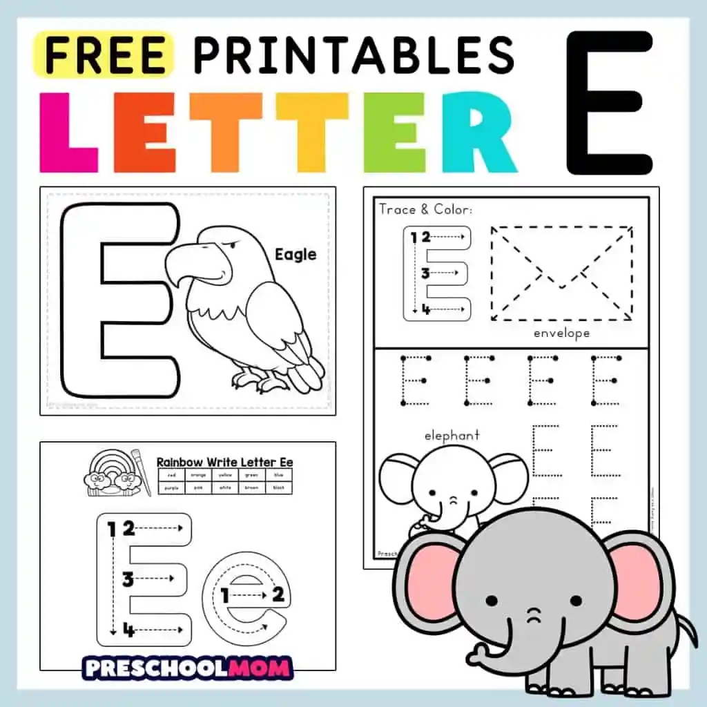 Printable Worksheet For Nursery
