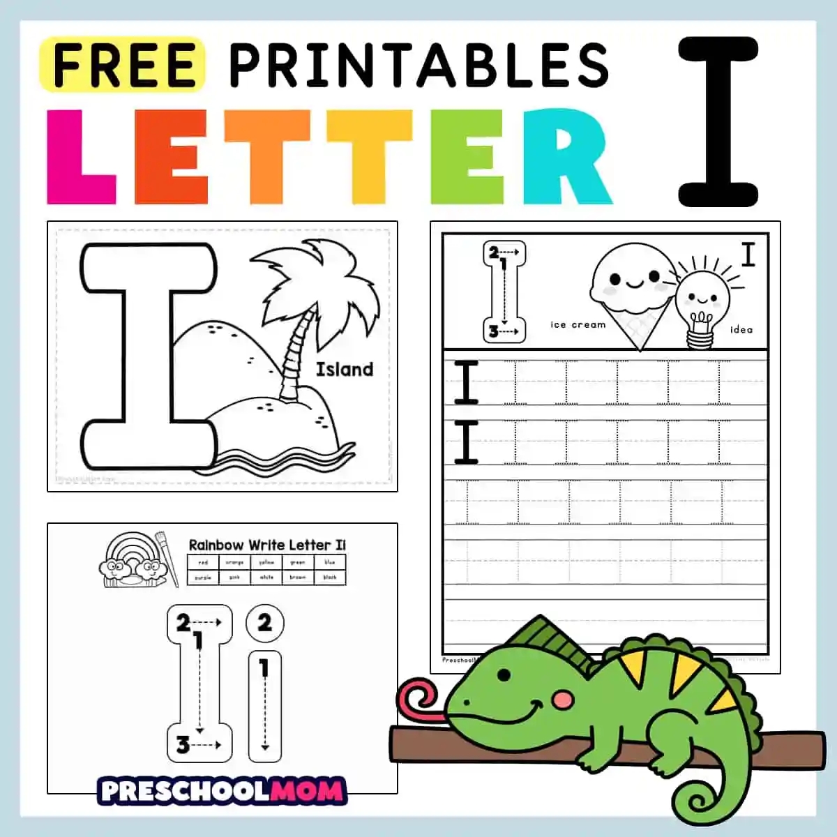 Free Kindergarten Printable Worksheets