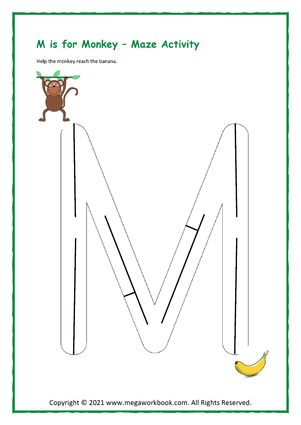 Letter M Worksheets Free Printables