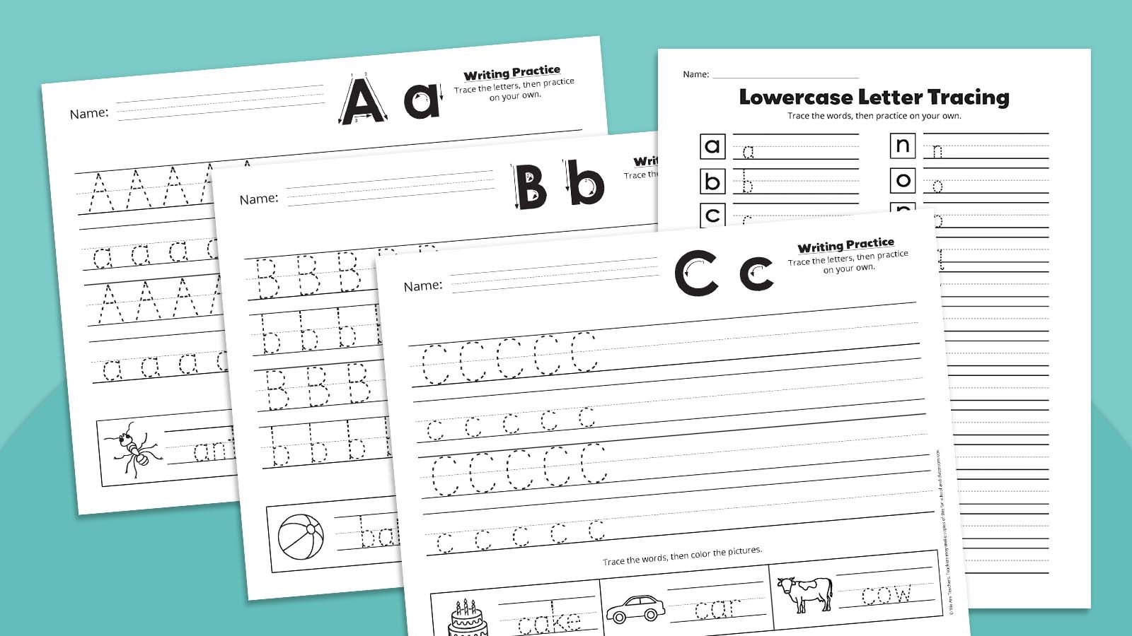 Letter Tracing Worksheets Free Printable