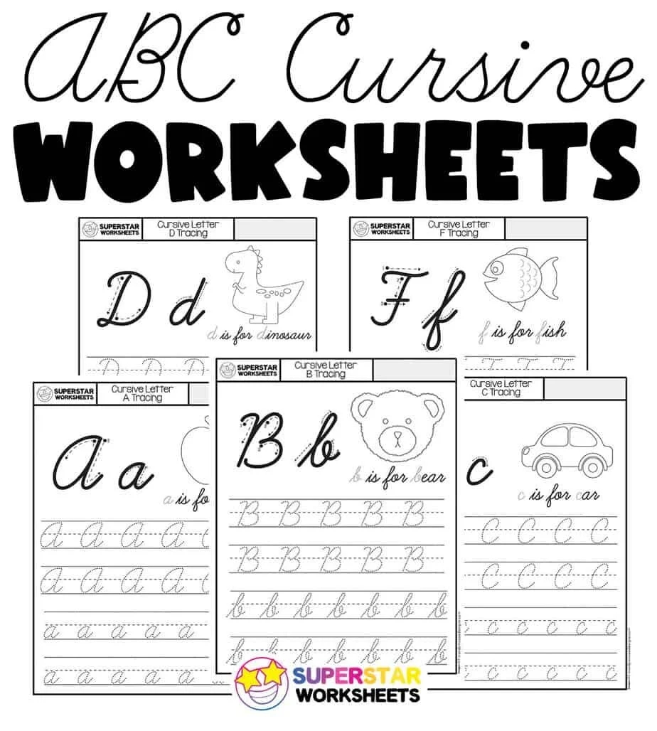 Letter Worksheets Superstar Worksheets