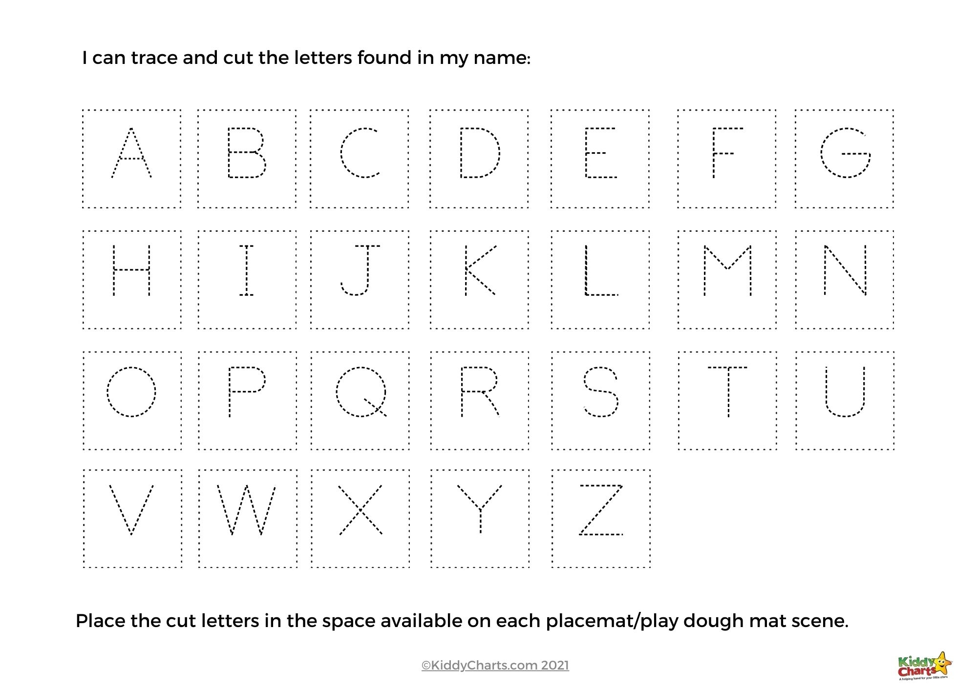 Free Printable Name Tracing Worksheets