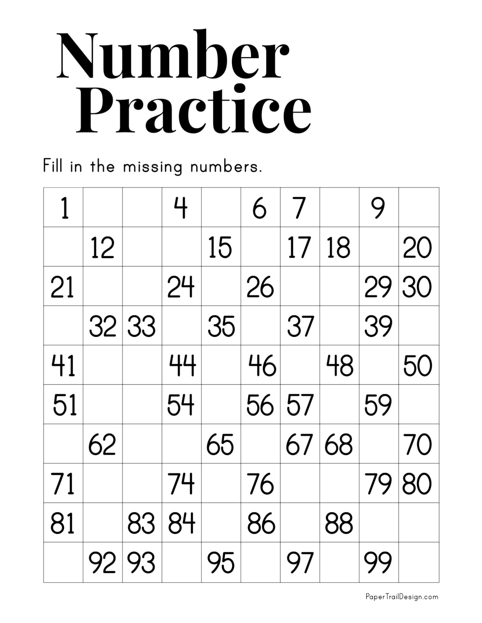Number Worksheets Missing Numbers 1 To 100 Printable Sheet For Worksheets Library Number Worksheets Missing Numbers 1 To 100 Printable Sheet For Worksheets Library