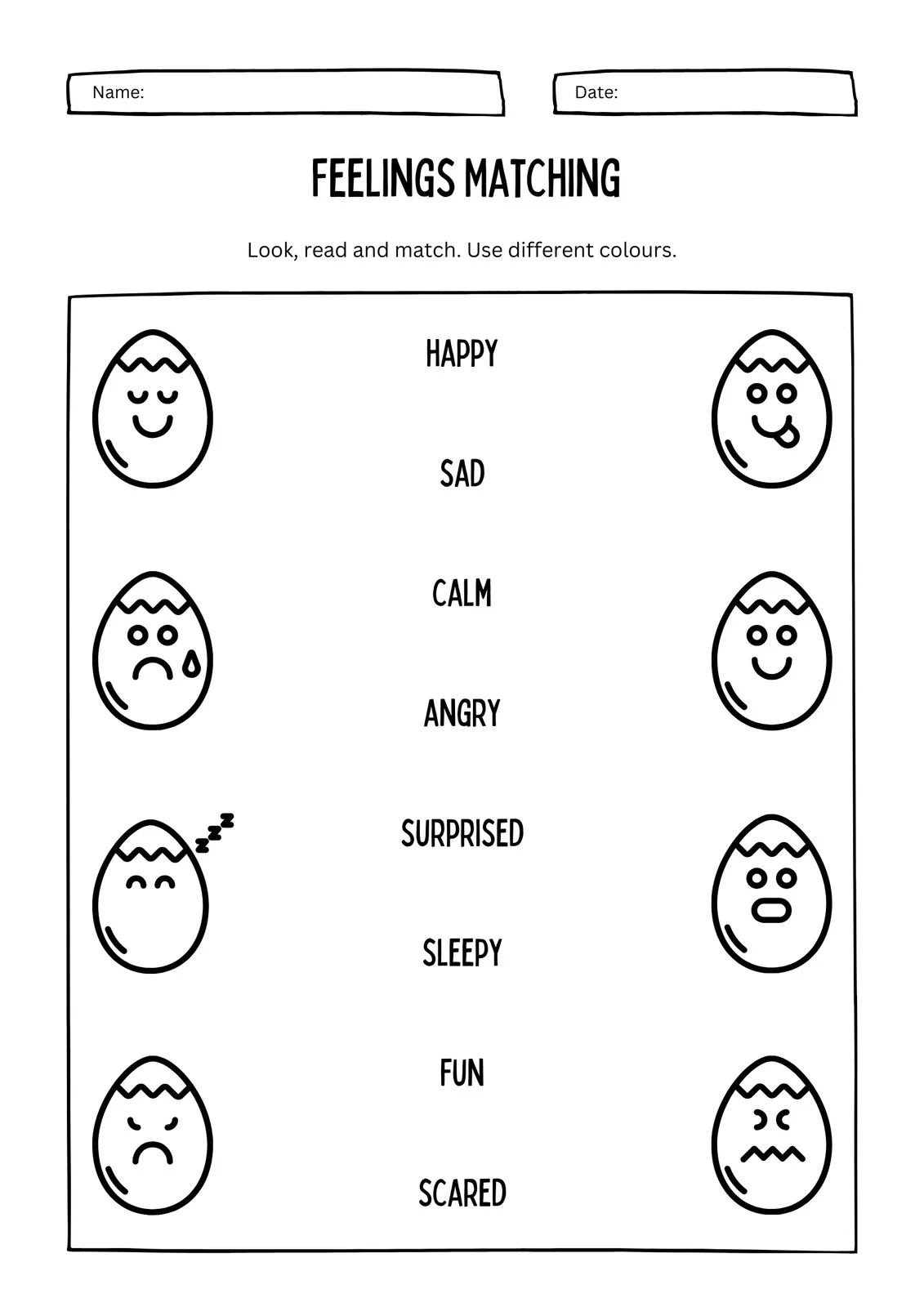 Page 2 Free Printable 2nd Grade Reading Worksheet Templates Canva
