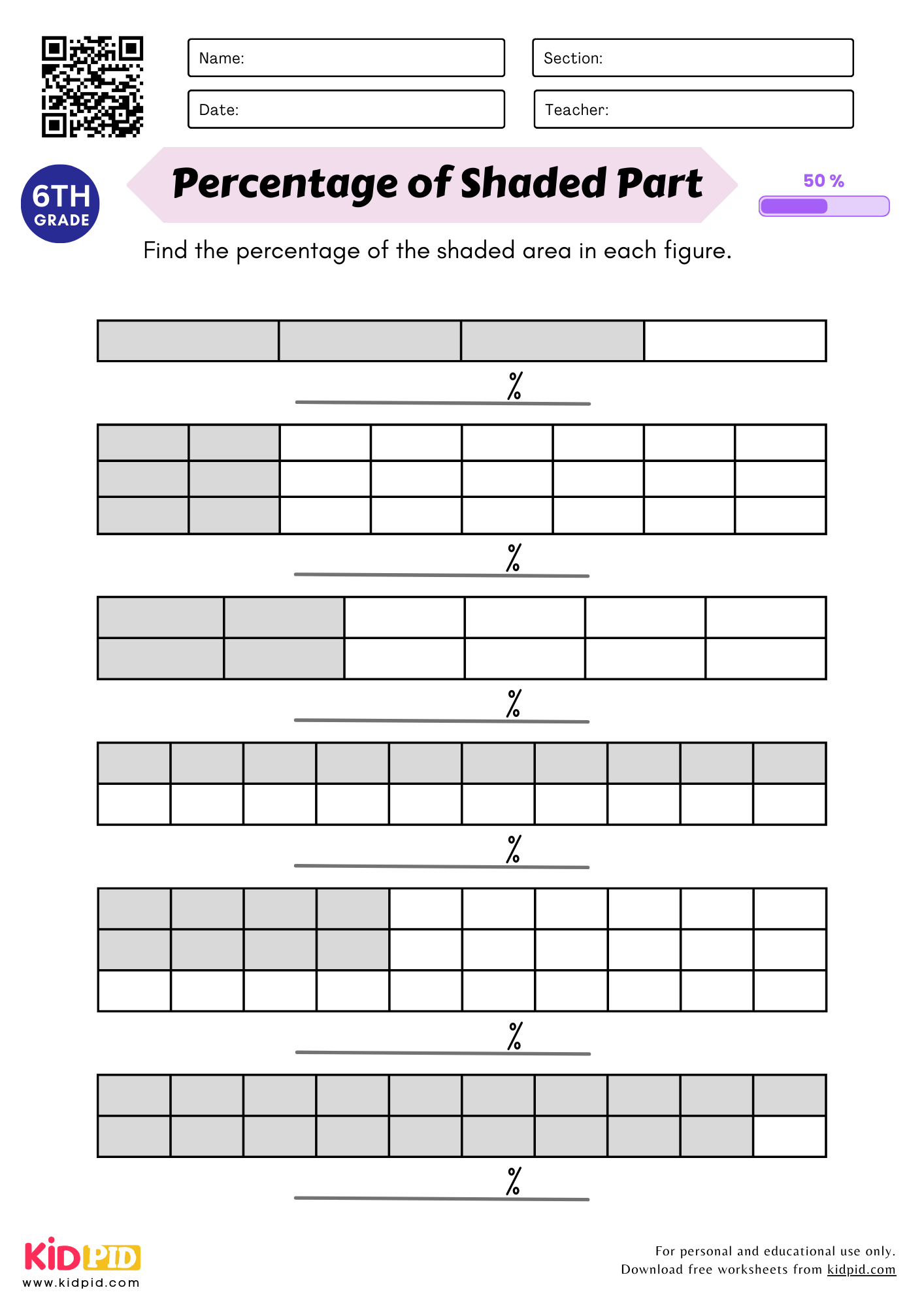 Free Printable 6th Grade Worksheets All Subjects Free Printable 6th Grade Worksheets All Subjects