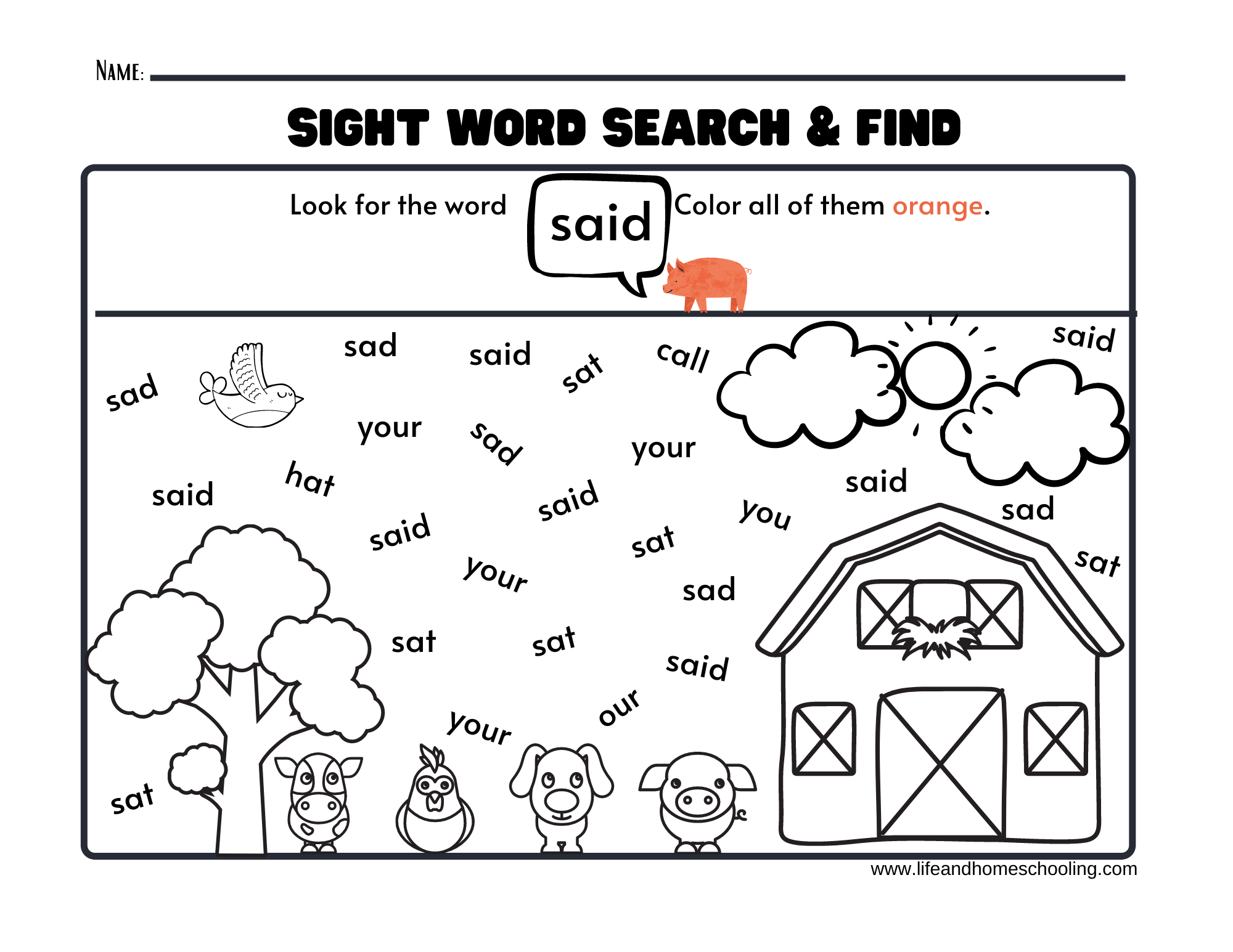 Printable Activity Sheets For Preschoolers Top