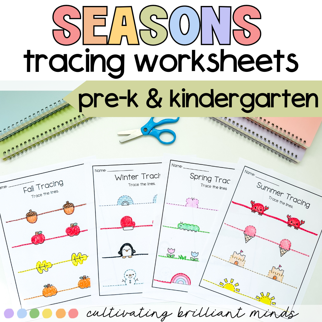 Pre K Printable Worksheets