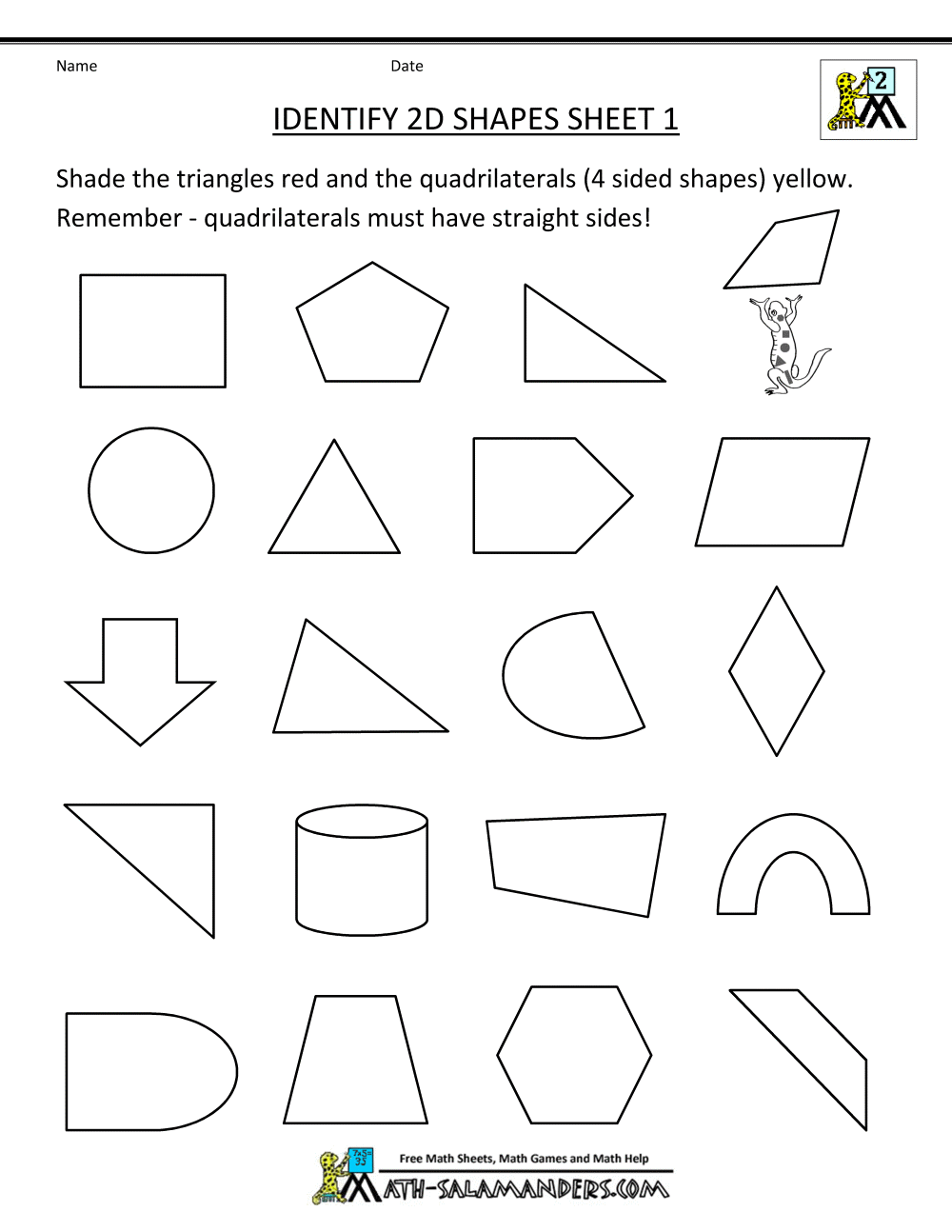 Second Grade Geometry Second Grade Geometry