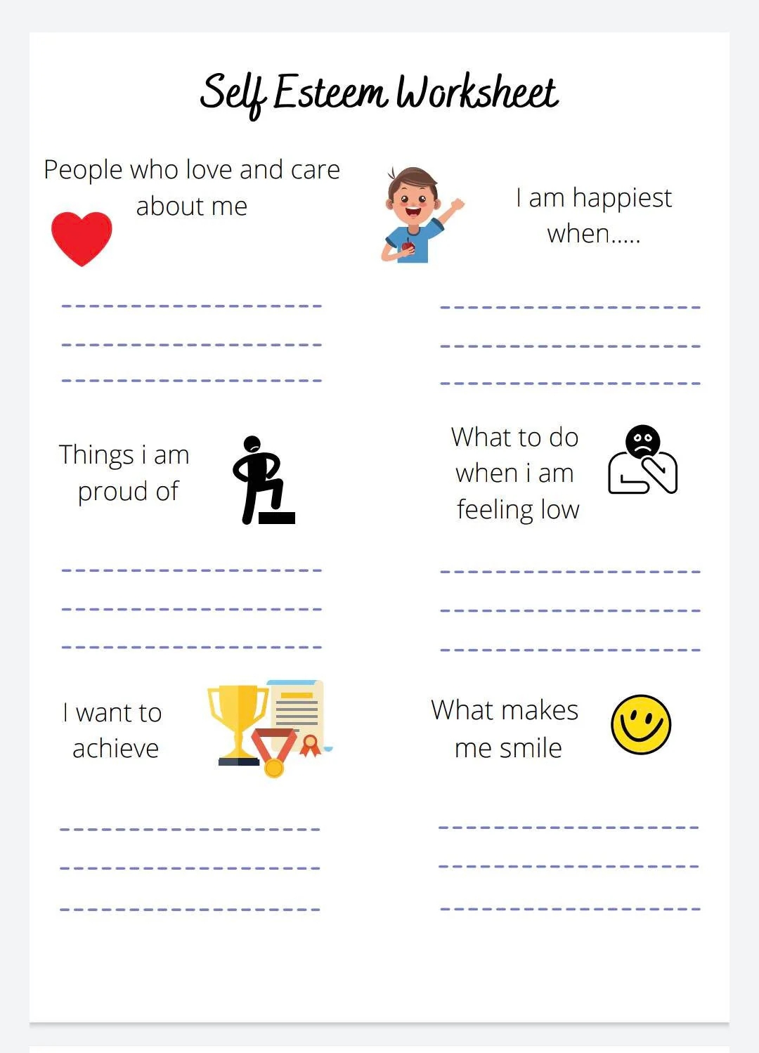 Free Printable Mental Health Group Activity Worksheets