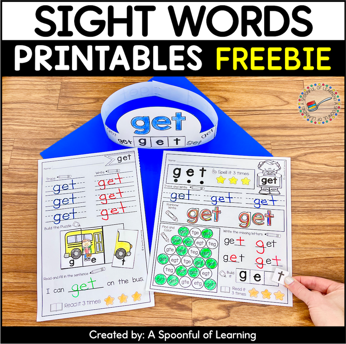 Free Printable Sight Word Worksheets
