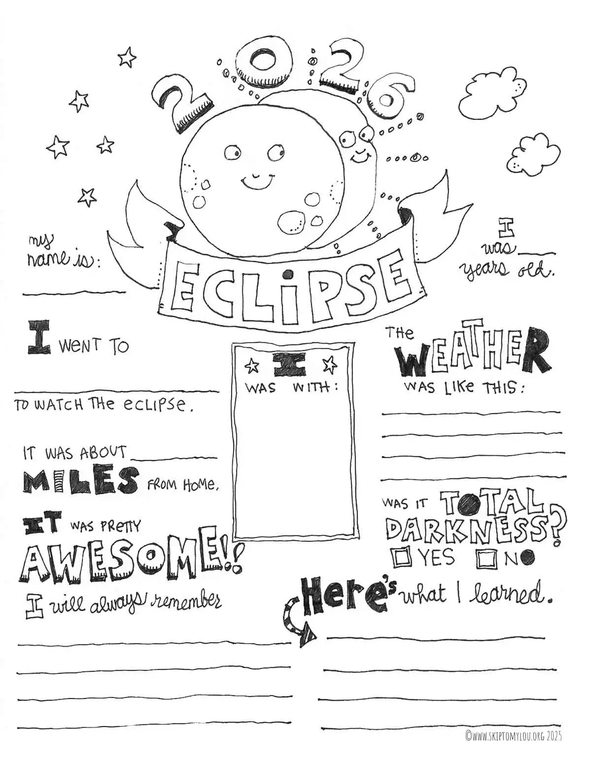 Printable Solar And Lunar Eclipses Worksheet Printable Solar And Lunar Eclipses Worksheet
