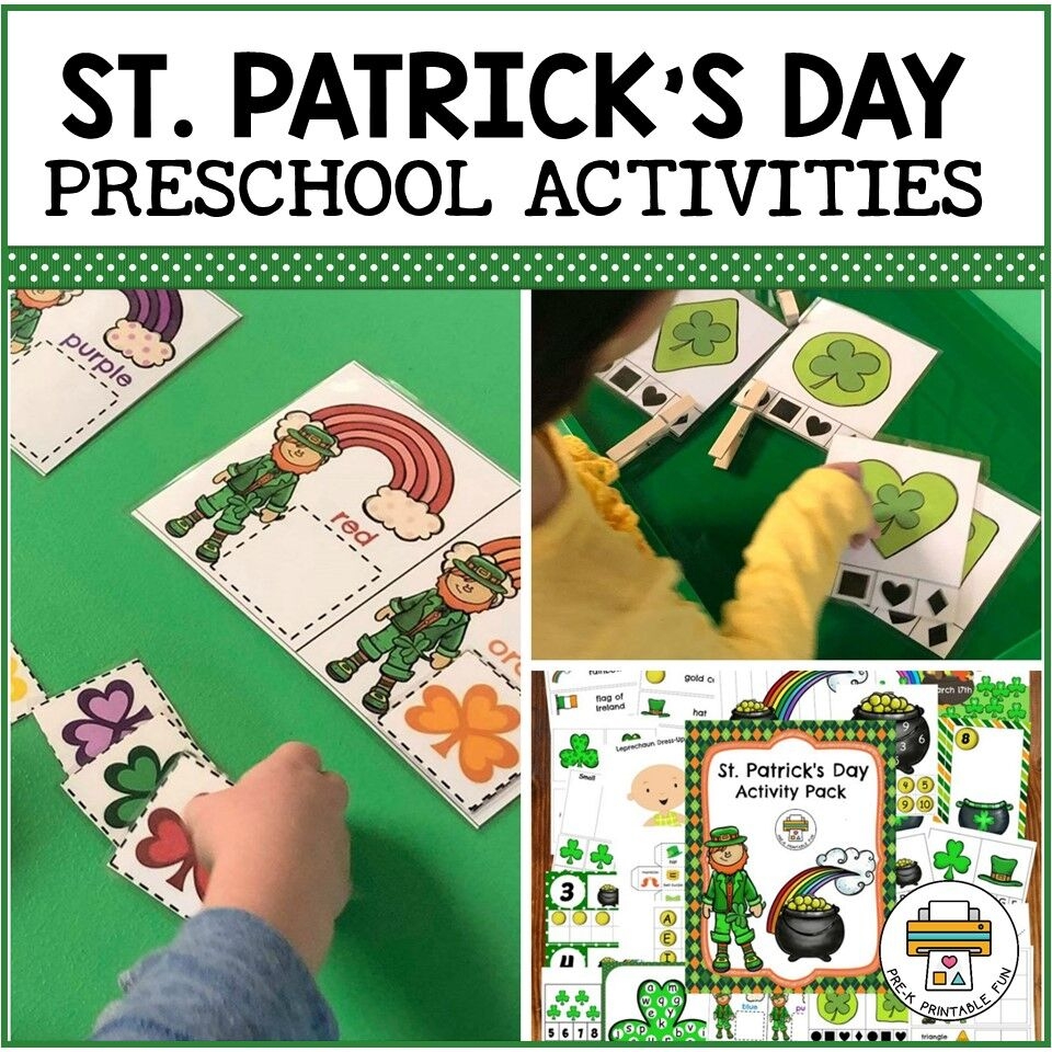 St Patrick's Day Printable Worksheets