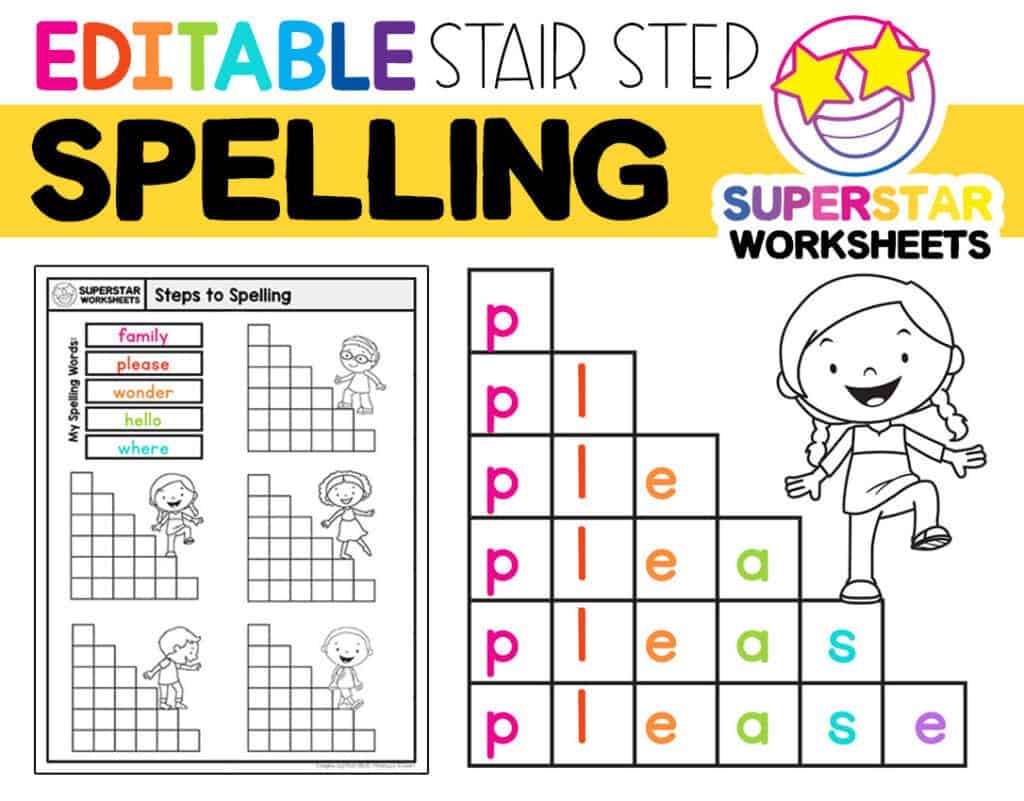 Printable Spelling Worksheets