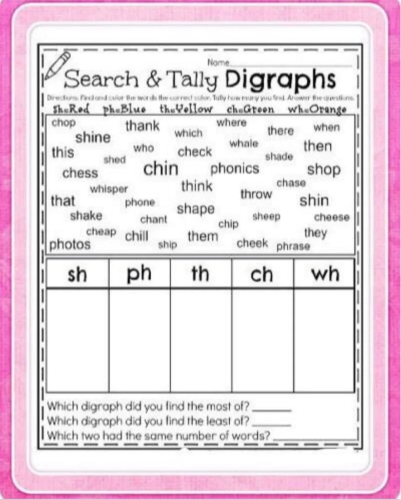 Summer Phonics Worksheet Free Printable Digital PDF Worksheets Library