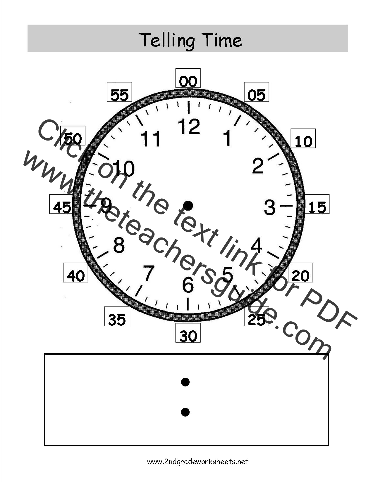 Telling Time Worksheets Free Printable Telling Time Worksheets Free Printable