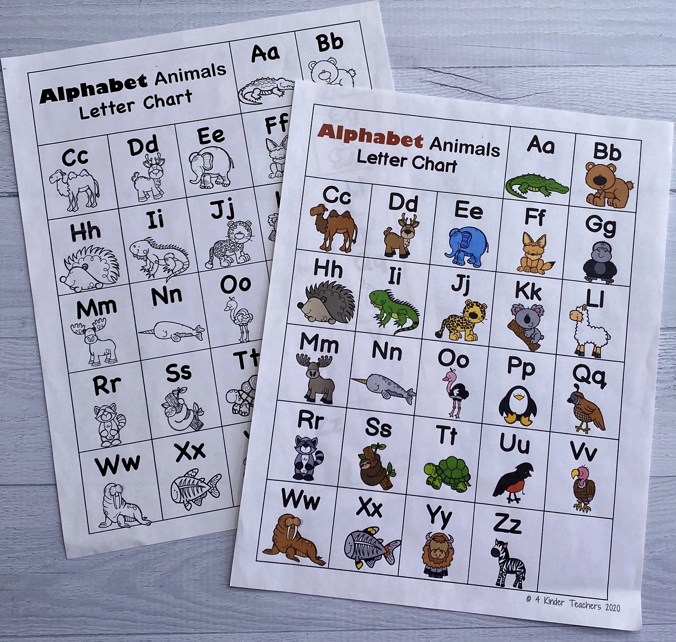The Best Kindergarten FREE Worksheets 4 Kinder Teachers