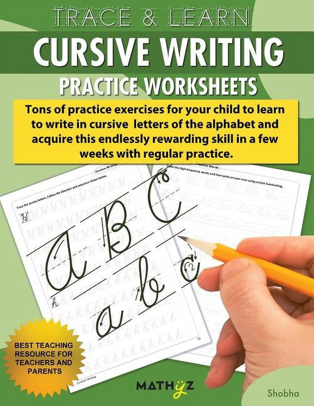 Trace Learn Cursive Writing Practice Worksheets Paperback Walmart