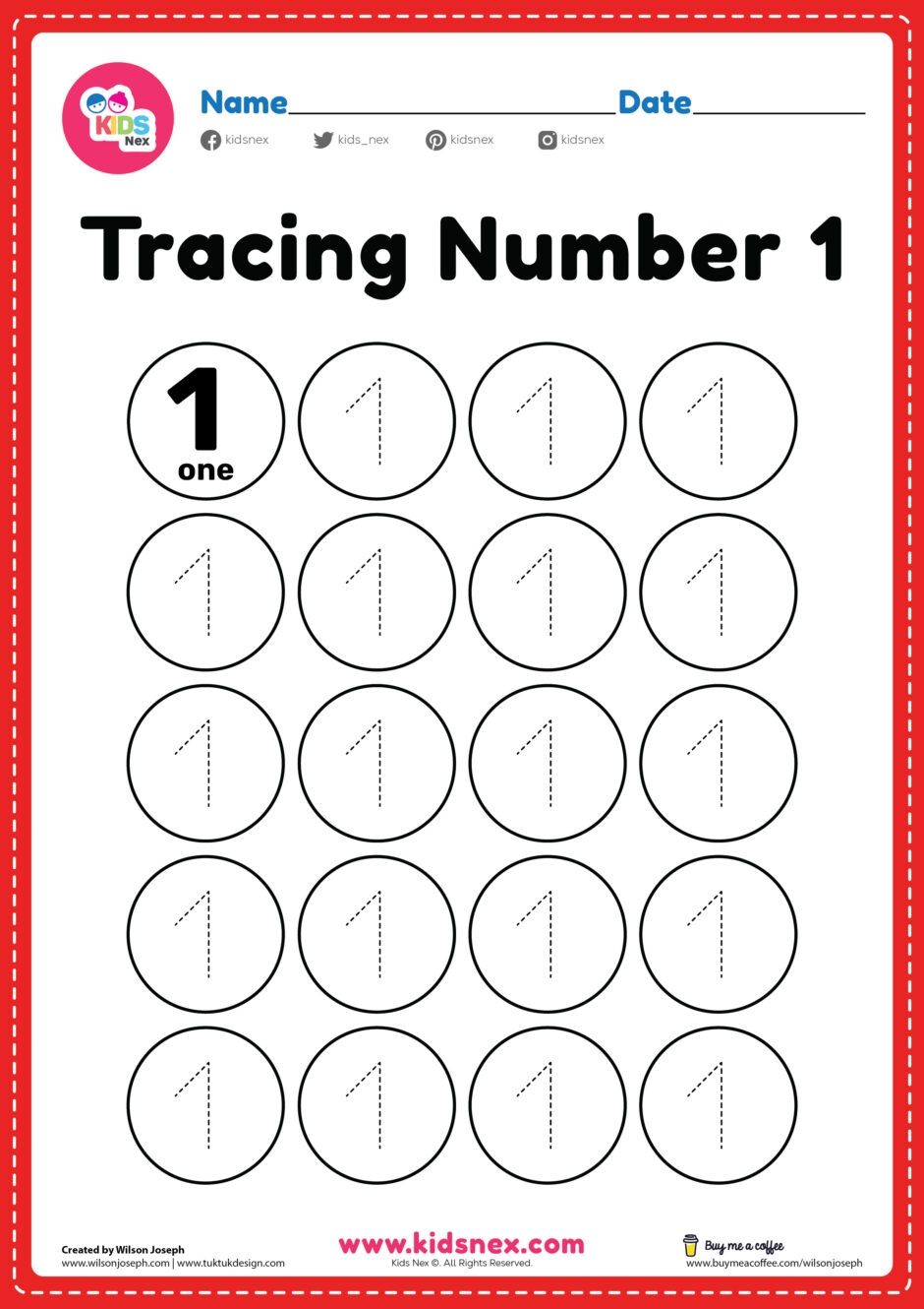 Printable Handwriting Worksheet